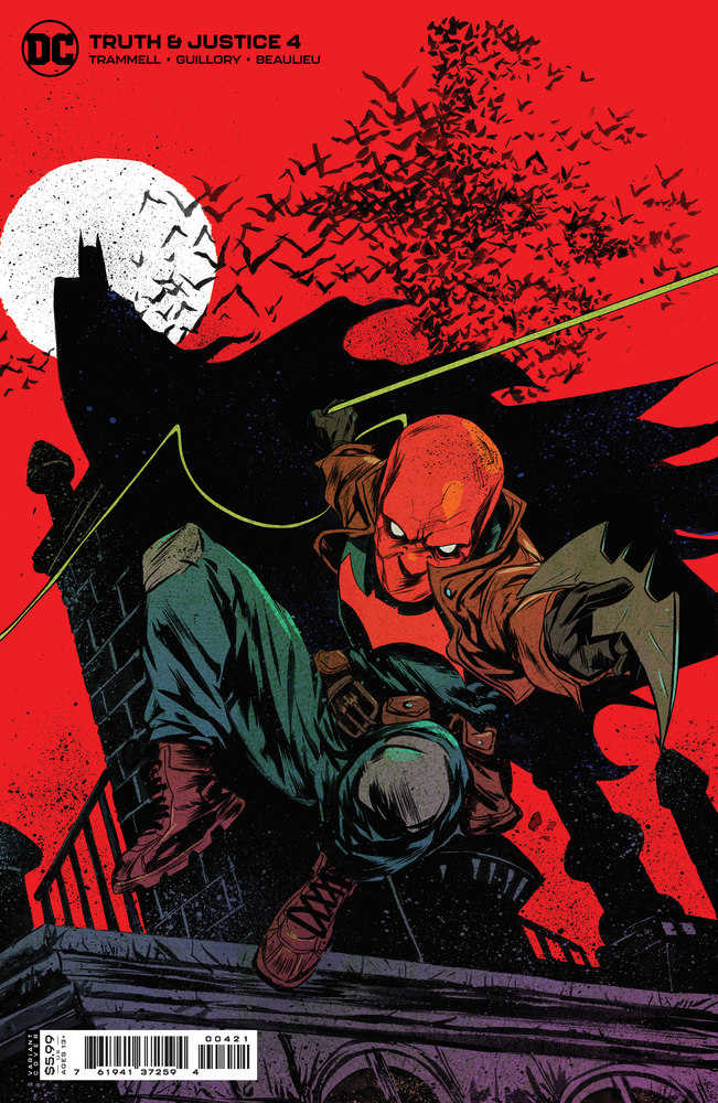 Truth & Justice #4 Cover B Sanford Greene Card Stock Variant