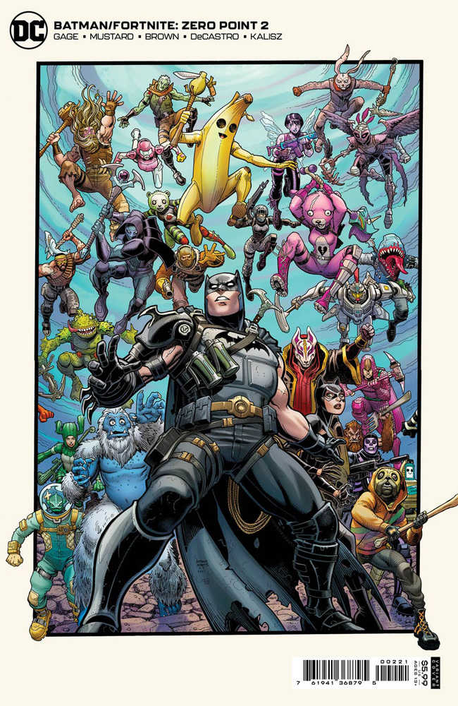 Batman Fortnite Zero Point #2 Cover B Card Stock