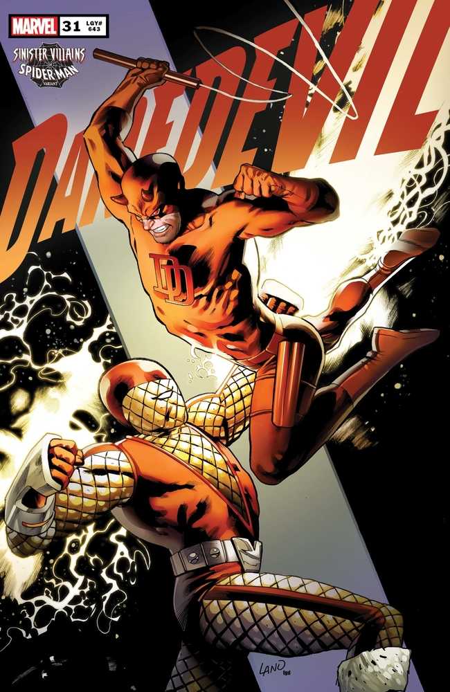 Daredevil #31 Land Spider-Man Villains Variant