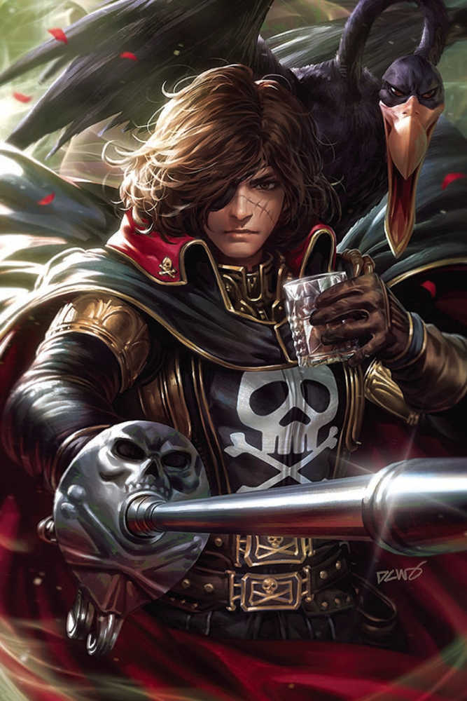 Space Pirate Capt Harlock #1 20 Copy Derrick Chew Virgin Inc
