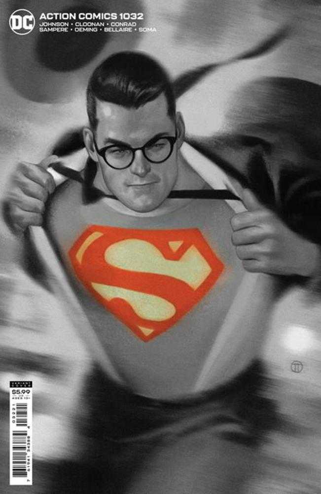 Action Comics #1032 Cover B Julian Totino Tedesco Card Stock Variant