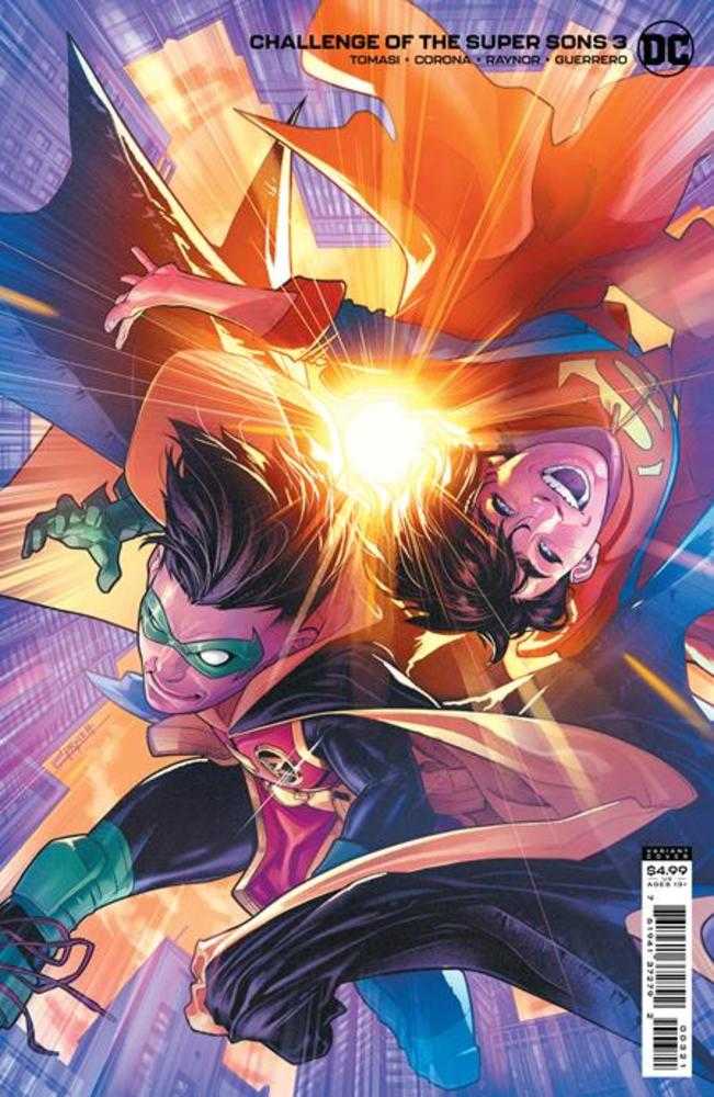 Challenge Of The Super Sons #3 (Of 7) Cover B Jamal Campbell Card Stock Variant