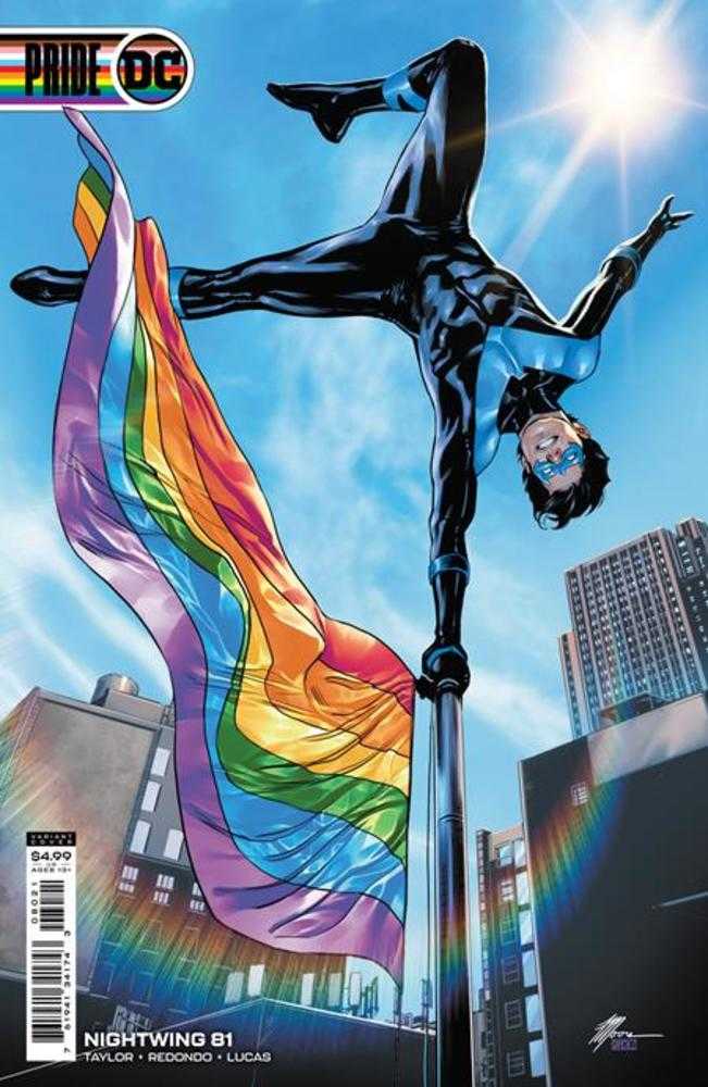 Nightwing #81 Cover C Travis Moore Pride Month Card Stock Variant