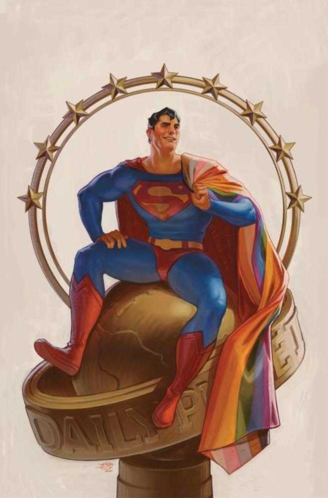 Superman #32 Cover C David Talaski Pride Month Card Stock Variant