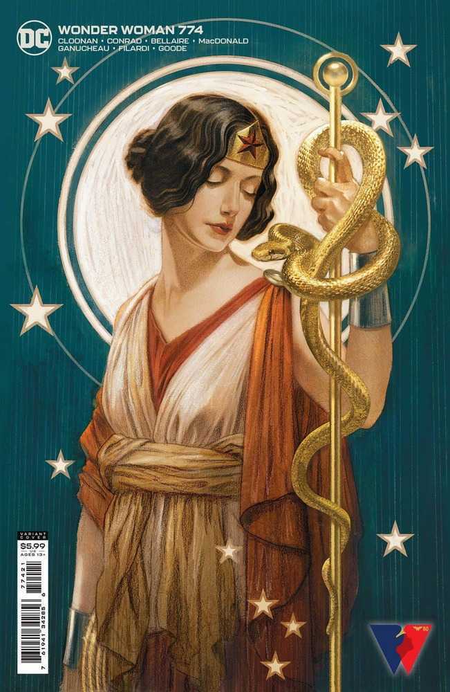 Wonder Woman #774 Cover B Joshua Middleton Card Stock Variant
