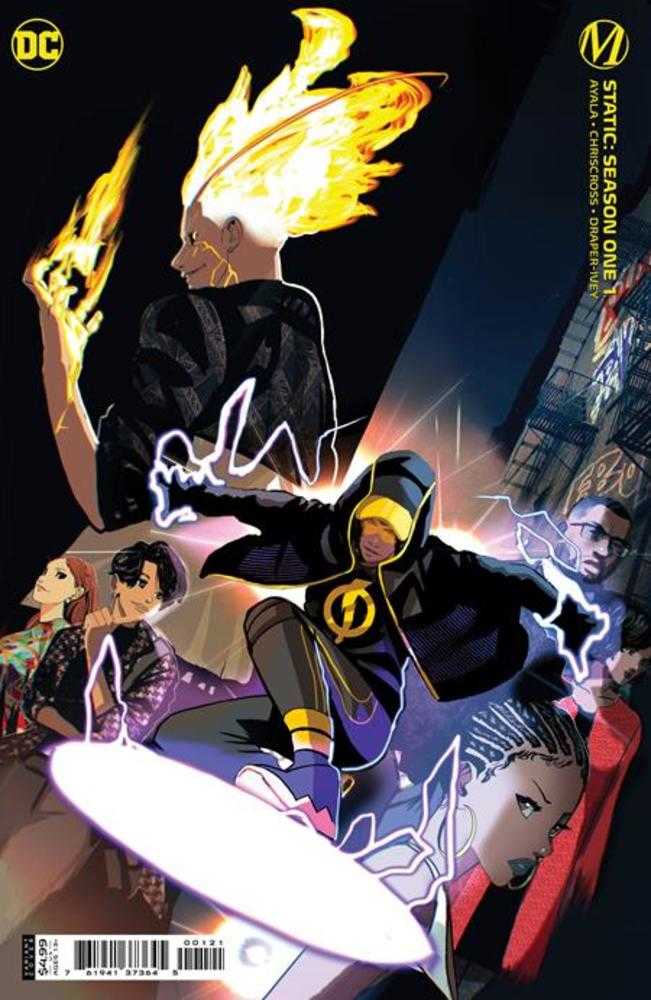 Static Season One #1 Cover C Card Stock Variant