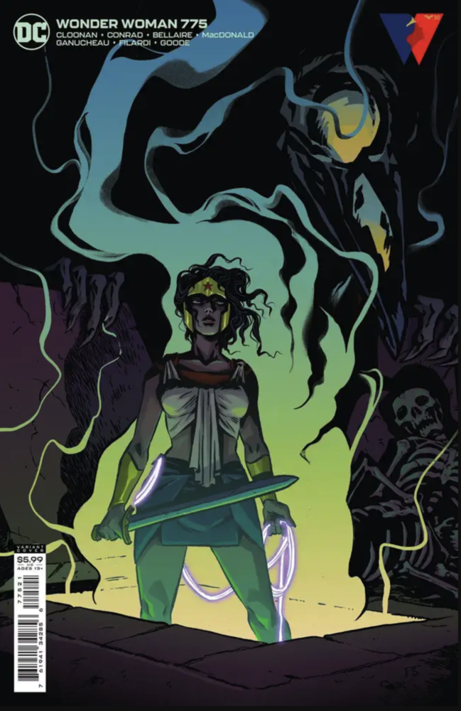 Wonder Woman #775 Cover B Becky Cloonan Card Stock Variant