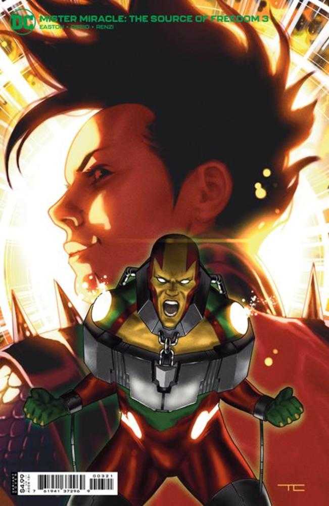 Mister Miracle The Source Of Freedom #3 (Of 6) Cover B Taurin Clarke Card Stock Variant