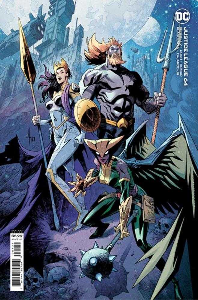Justice League #64 Cover B Jason Howard Card Stock Variant