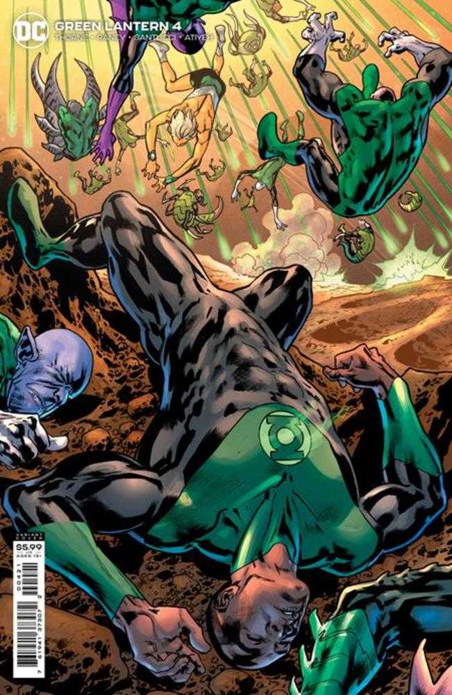 Green Lantern #4 Cover B Bryan Hitch Card Stock Variant