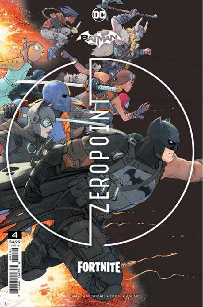 Batman Fortnite Zero Point #4 Second Printing