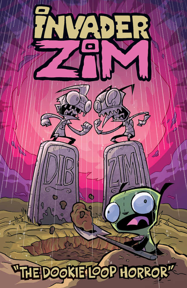 Invader Zim Dookie Loop Horror One Shot Cover A Alexovich