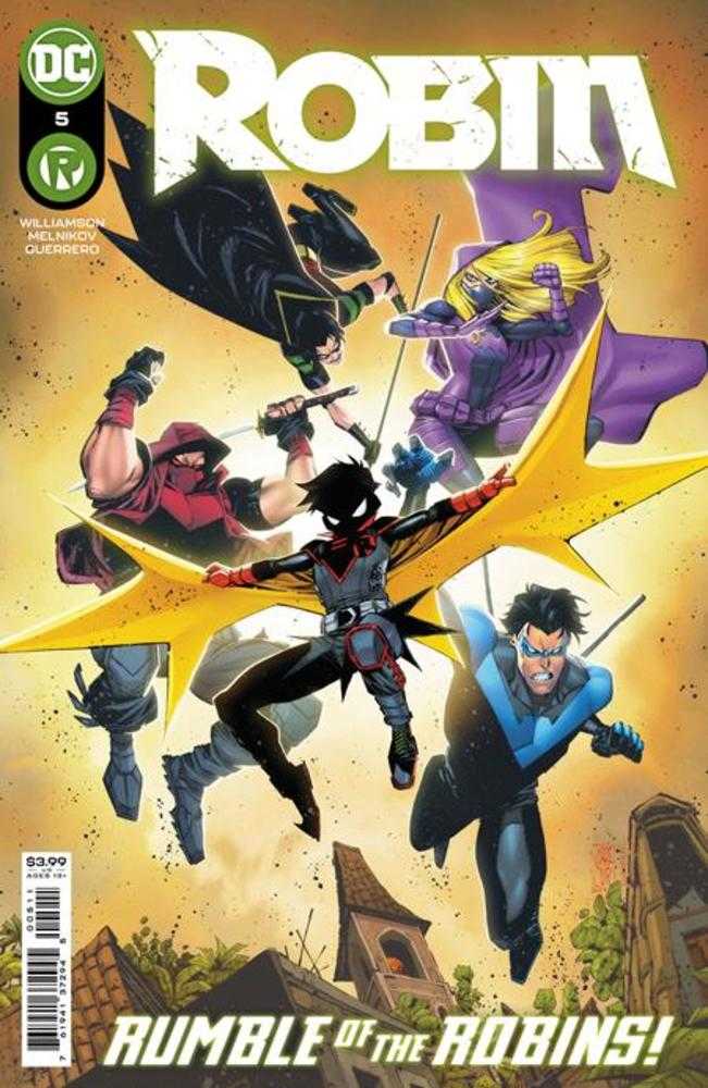 Robin #5 Cover A Jorge Corona