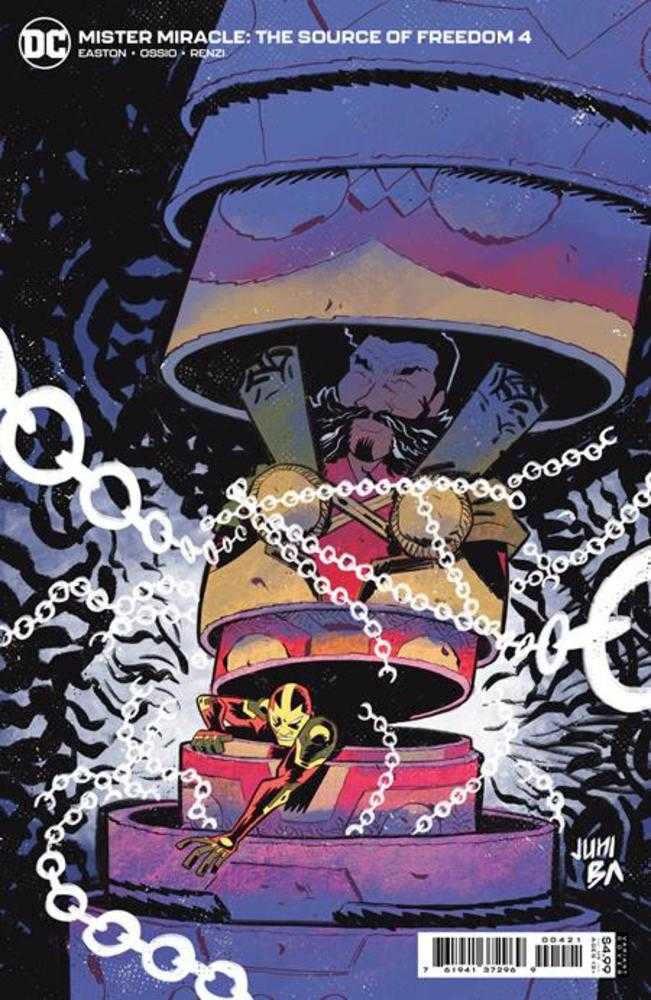 Mister Miracle The Source Of Freedom #4 (Of 6) Cover B Juni Ba Card Stock Variant