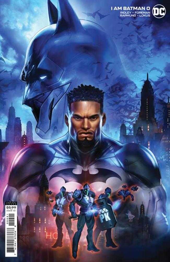 I Am Batman #0 Cover C Dave Wilkins Card Stock Variant