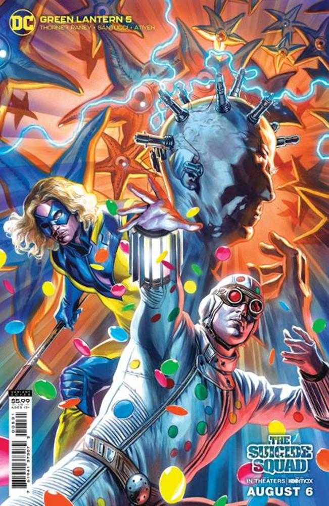 Green Lantern #5 Cover C Felipe Massafera The Suicide Squad Movie Card Stock Variant