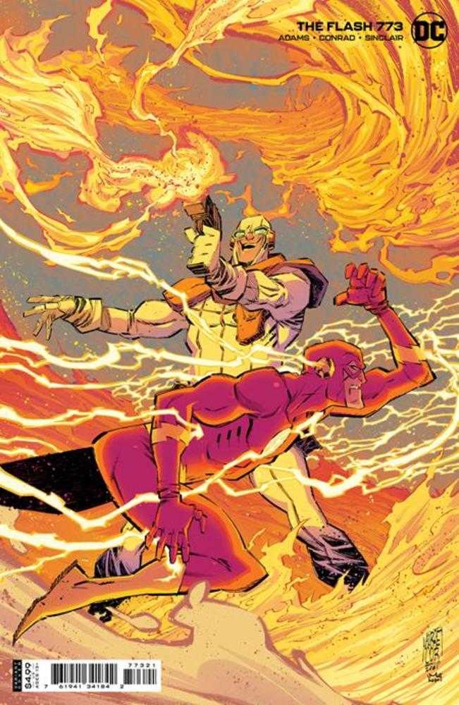 Flash #773 Cover B Jorge Corona Card Stock Variant
