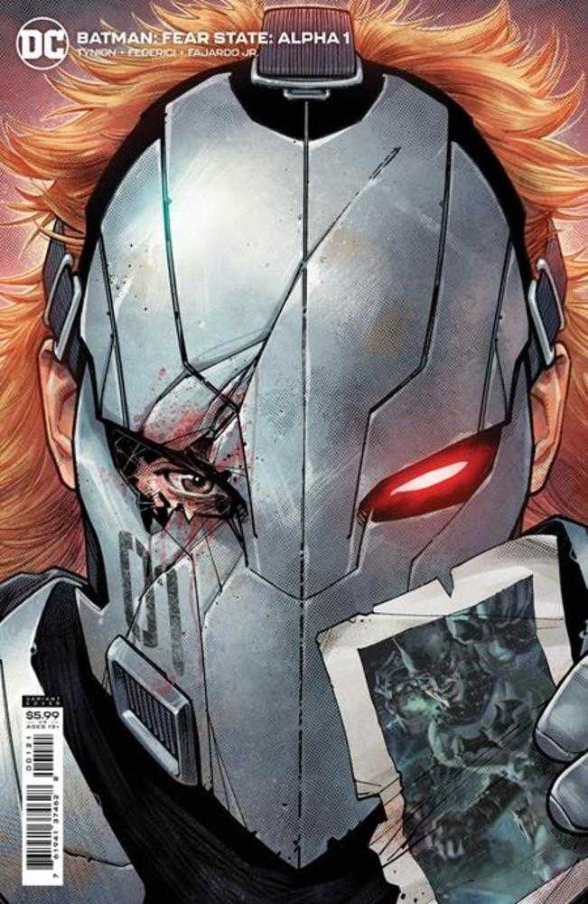 Batman Fear State Alpha #1 (One Shot) Cover B Dylan Teague Card Stock Variant