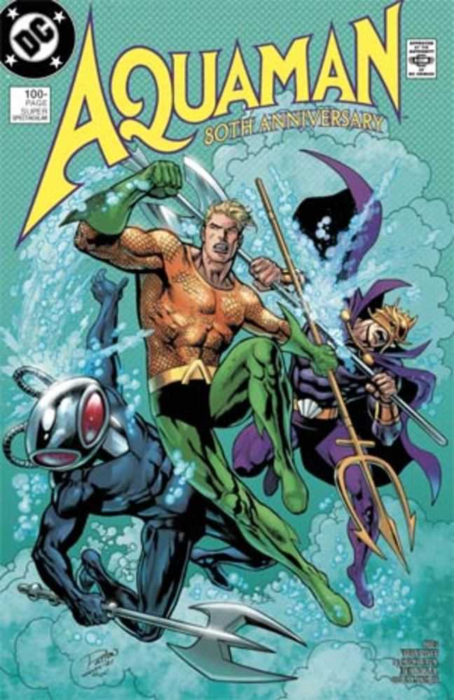 Aquaman 80th Anniversary 100-Page Super Spectacular #1 (One Shot) Cover F Chuck Patton & Kevin Nowlan 1980s Variant