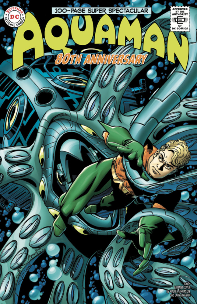 Aquaman 80th Anniversary 100-Page Super Spectacular #1 (One Shot) Cover D Walter Simonson 1960s Variant