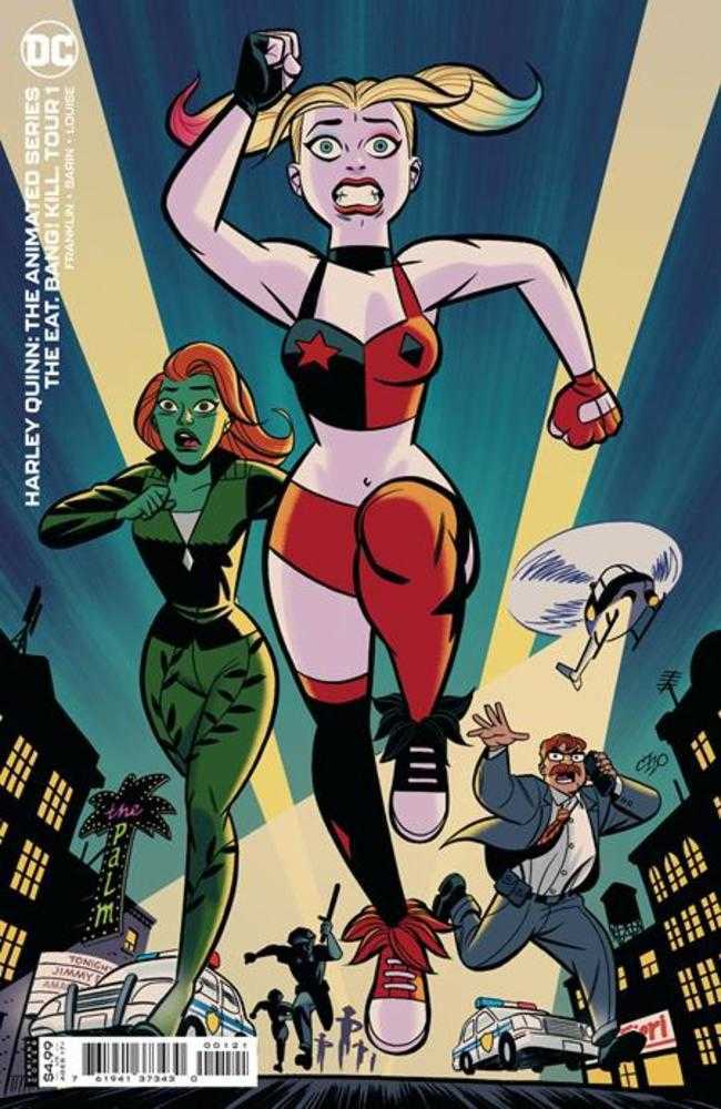 Harley Quinn The Animated Series The Eat Bang Kill Tour #1 (Of 6) Cover B Michael Cho Card Stock Variant