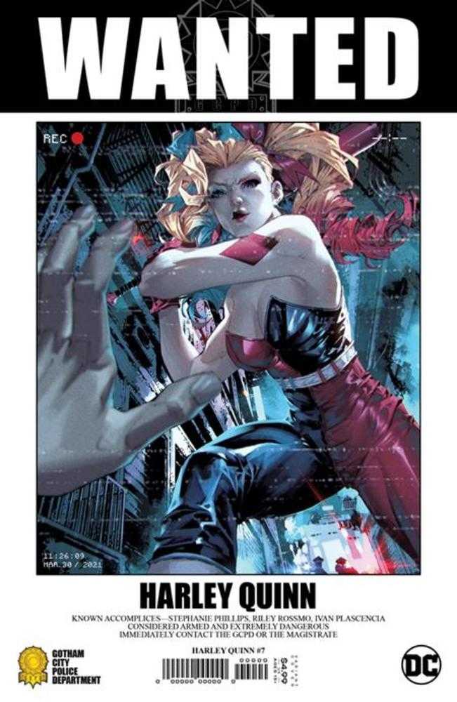 Harley Quinn #7 Cover C 1 in 25 Kael Ngu Card Stock Variant (Fear State)