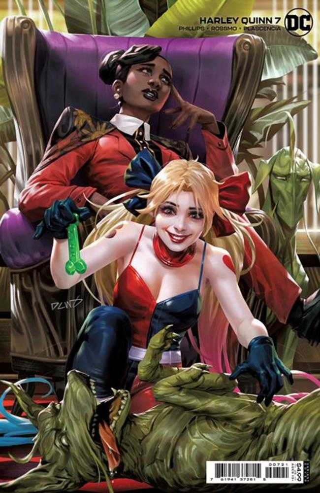 Harley Quinn #7 Cover B Derrick Chew Card Stock Variant (Fear State)
