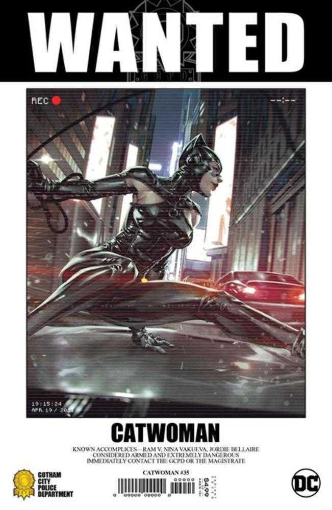 Catwoman #35 Cover C 1 in 25 Kael Ngu Card Stock Variant (Fear State)