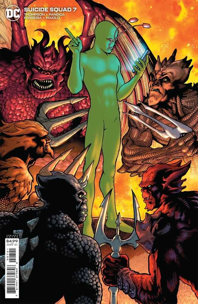 Suicide Squad #7 Cover B Kevin Maguire Card Stock Variant