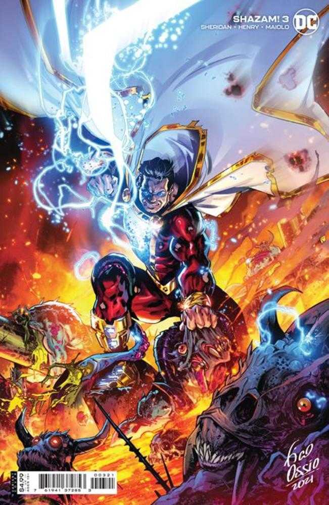 Shazam #3 (Of 4) Cover B Fico Ossio Card Stock Variant