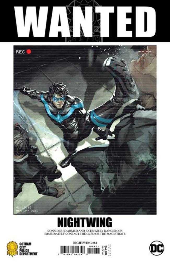 Nightwing #84 Cover C 1 in 25 Kael Ngu Card Stock Variant (Fear State)