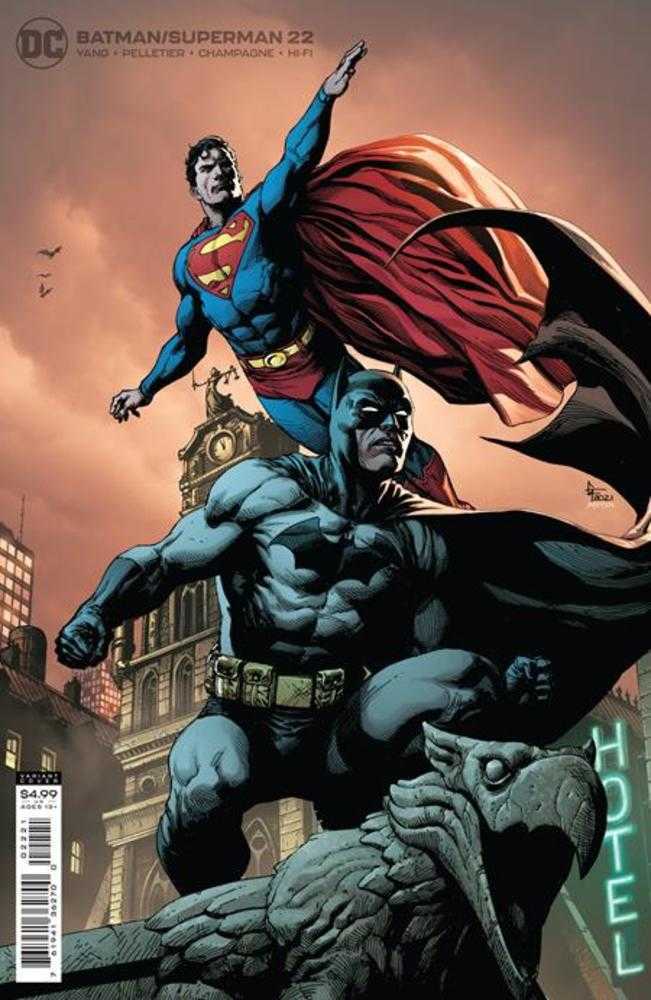 Batman Superman #22 Cover B Gary Frank Card Stock Variant