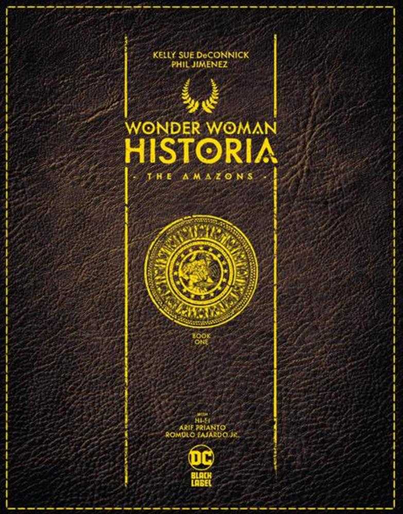 Wonder Woman Historia The Amazons #1 (Of 3) Cover C 1 in 25 Library Faux Leather Design Variant (Mature)