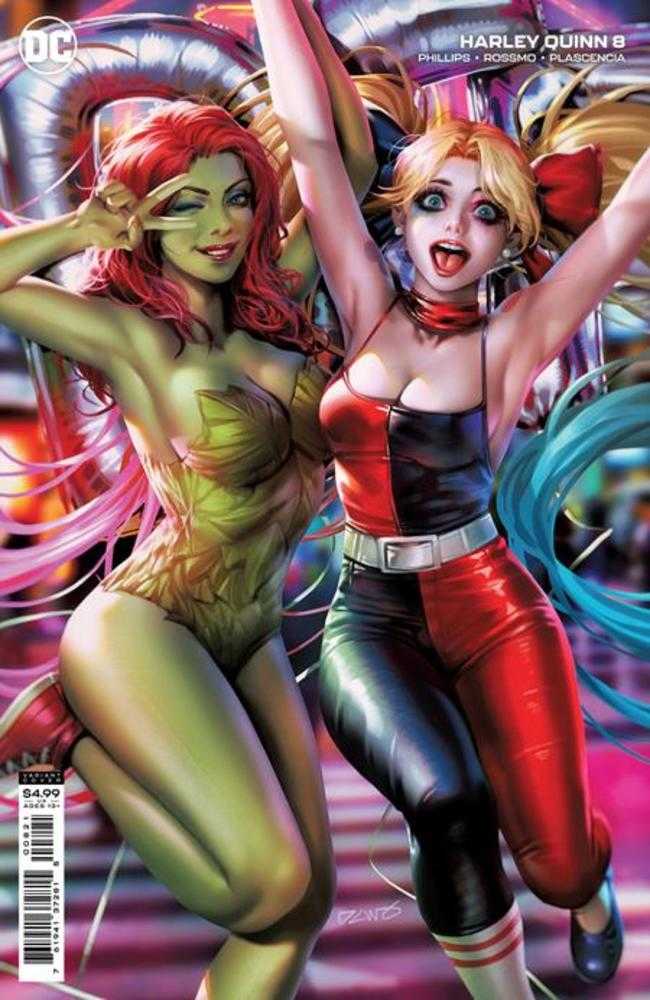 Harley Quinn #8 Cover B Derrick Chew Card Stock Variant (Fear State)