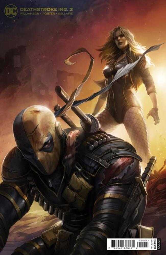 Deathstroke Inc #2 Cover B Francesco Mattina Card Stock Variant