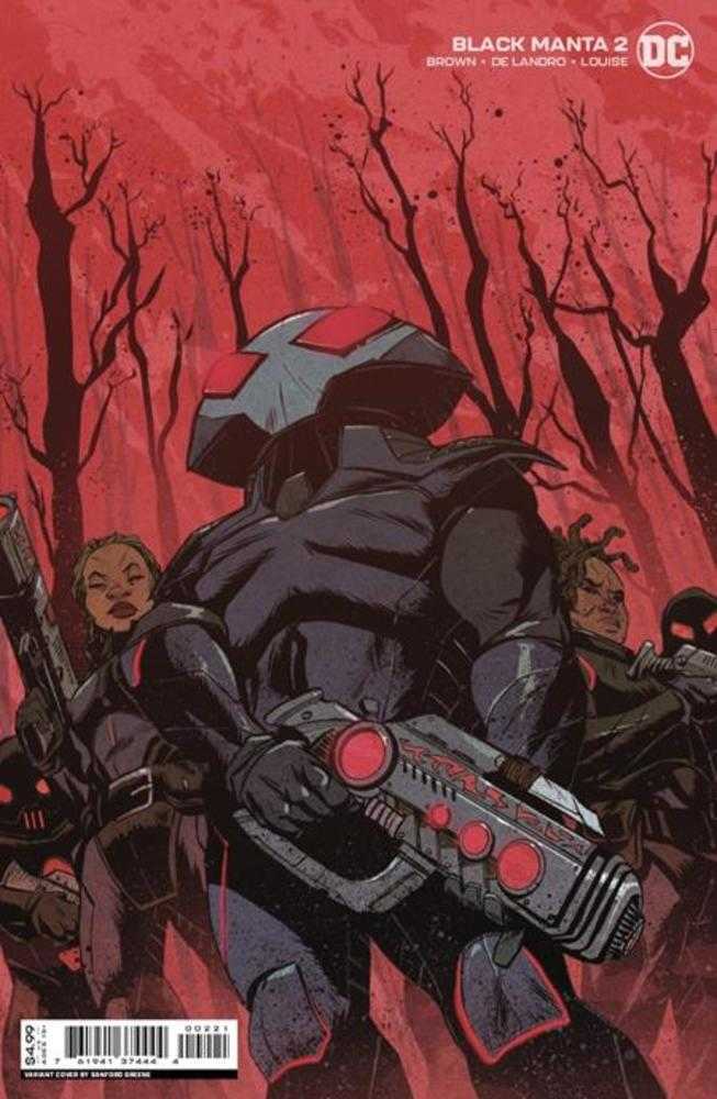 Black Manta #2 (Of 6) Cover B Sanford Greene Card Stock Variant