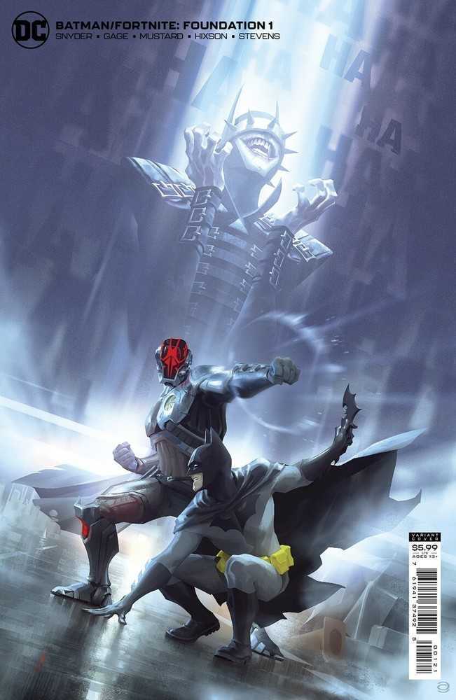 Batman Fortnite Foundation #1 (One Shot) Cover B Alex Garner Card Stock Variant