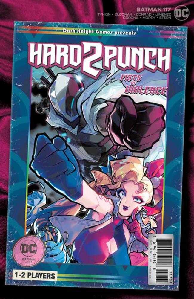 Batman #117 Cover C 1 in 25 Rose Besch Retro Gamer Card Stock Variant (Fear State)