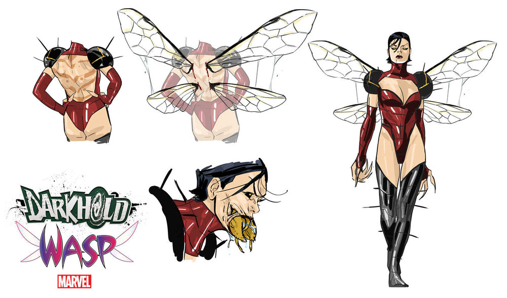 Darkhold Wasp #1 Tormey Design Variant