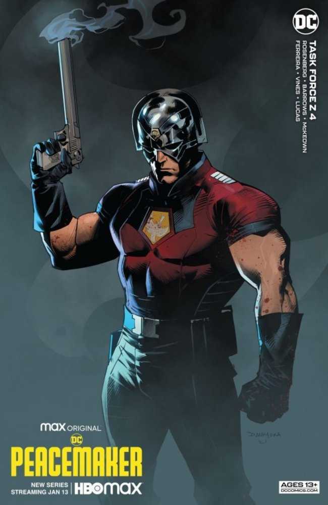 Task Force Z #4 Cover C Dan Mora Peacemaker Card Stock Variant