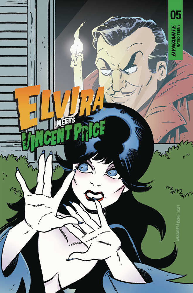 Elvira Meets Vincent Price #5 Cover C Marques & Bone