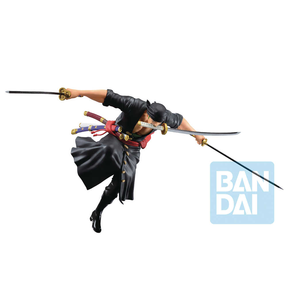 One Piece Wano Country 3RD Act Roronoa Zoro Ichiban Figure (Net