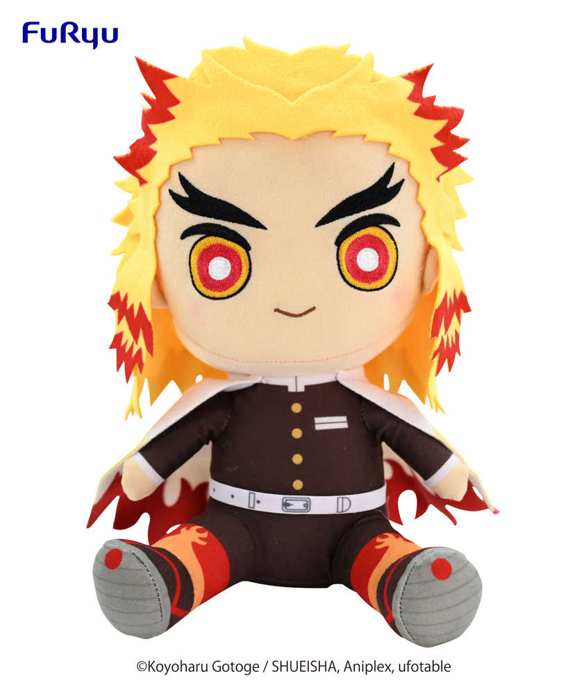 Demon Slayer Kimetsu Kyojuro Rengoku Big Plush Toy