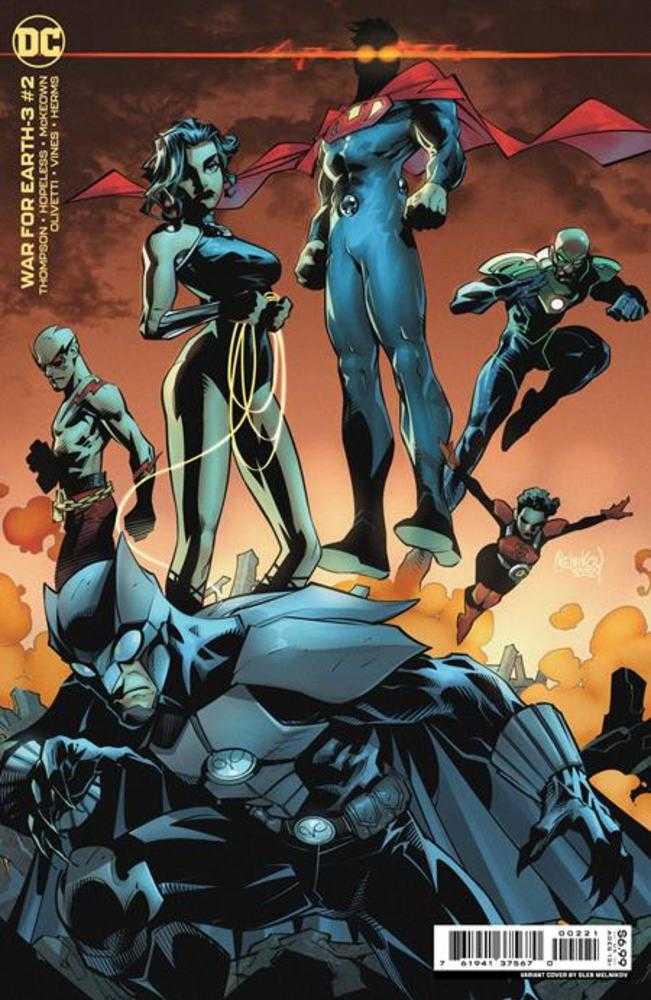 War For Earth-3 #2 (Of 2) Cover B Gleb Melnikov Card Stock Variant