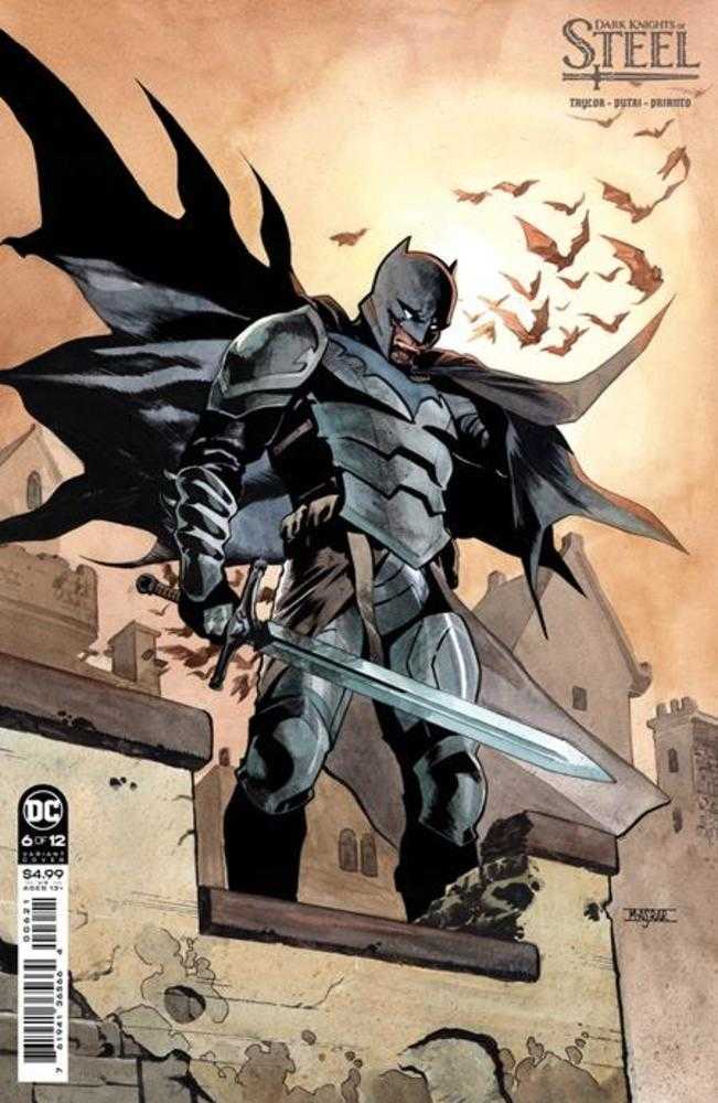Dark Knights Of Steel #6 (Of 12) Cover C 1 in 25 Mahmud Asrar Card Stock Variant
