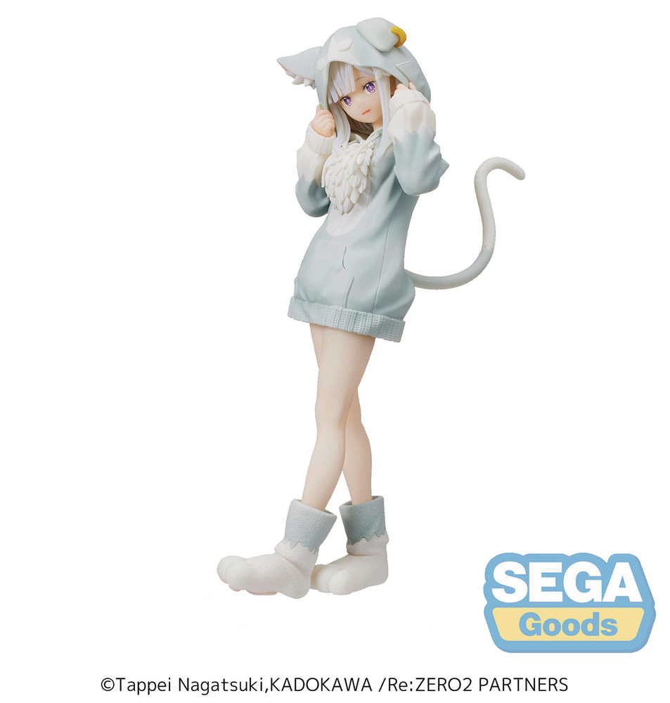 Re Zero Starting Life Emilia Great Spirit Puck Spm Figure