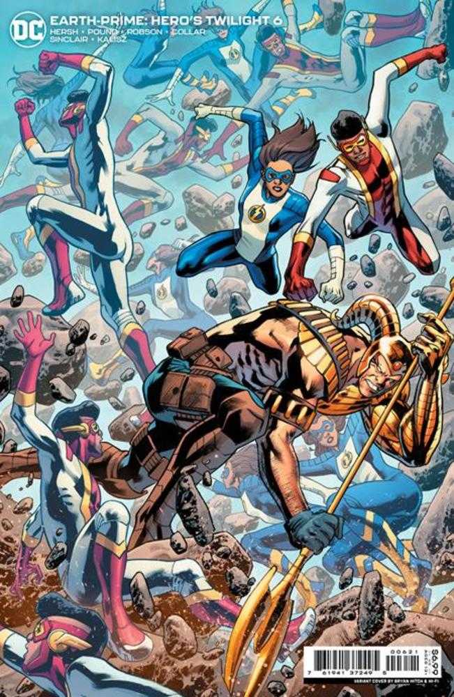 Earth-Prime #6 (Of 6) Heros Twilight Cover B Bryan Hitch Card Stock Variant