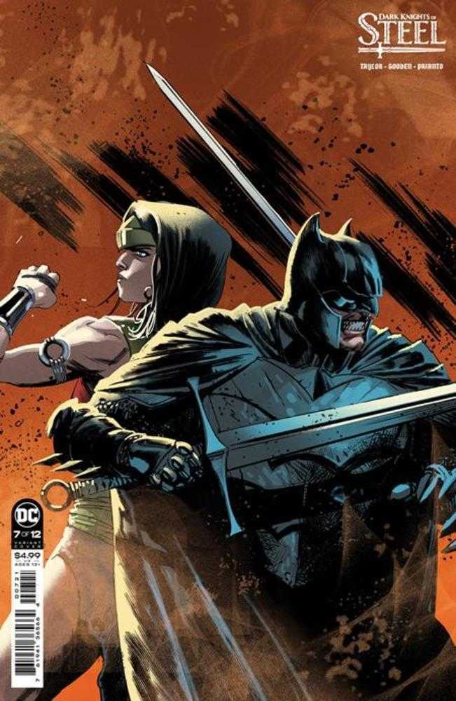 Dark Knights Of Steel #7 (Of 12) Cover C 1 in 25 Rafael Albuquerque Card Stock Variant