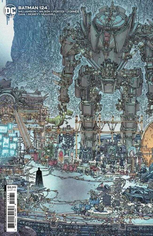 Batman #124 Cover D 1 in 25 Filya Bratukhin Card Stock Variant