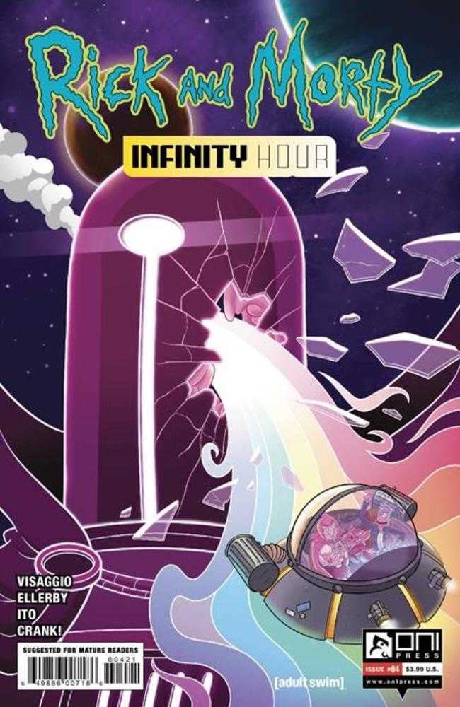 Rick And Morty Infinity Hour #4 (Of 4) Cover B Susan Blake